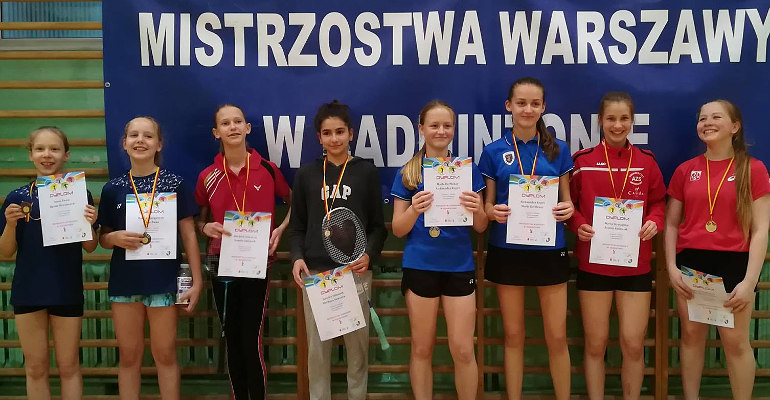 Warszawska Olimpiada Młodzieży w Badmintonie - Młodzik i Junior Młodszy