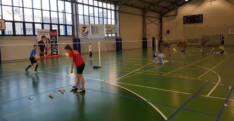 Treningi badmintona na Trzech Budrysów 32